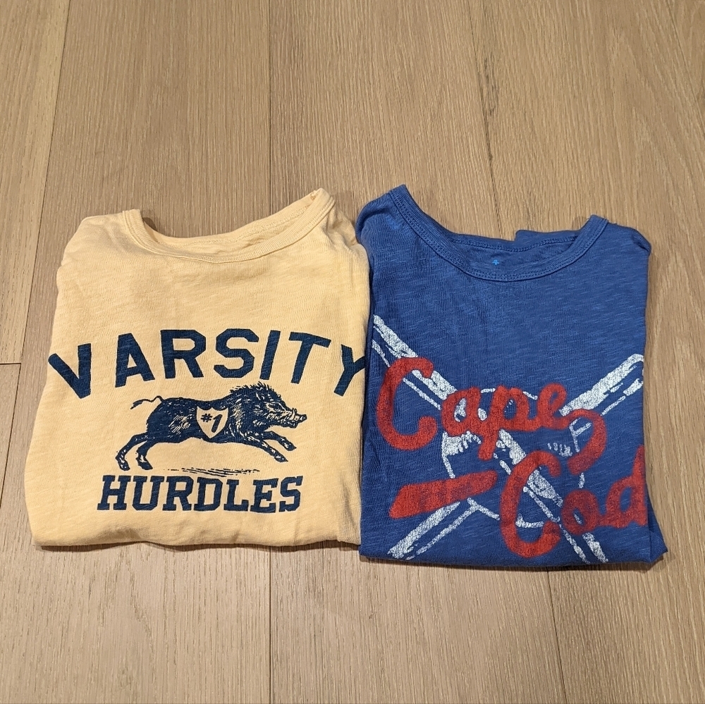 Crewcuts Lot of Two Shirts